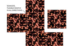 Blush Tortoiseshell Seamless Pattern | Leysa Flores Design