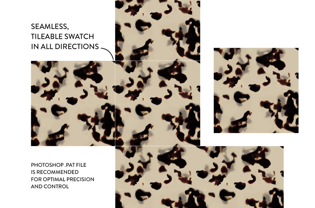 ivory tortoiseshell seamless pattern repeating tile swatch