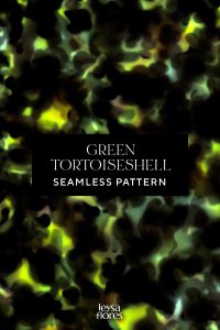 green tortoiseshell seamless pattern by leysa flores design