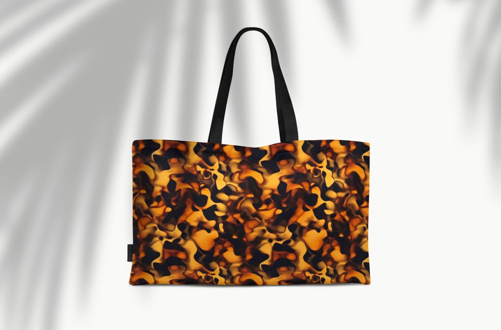 Amber Tortoiseshell Seamless Pattern | Leysa Flores Design | leysaflores.com