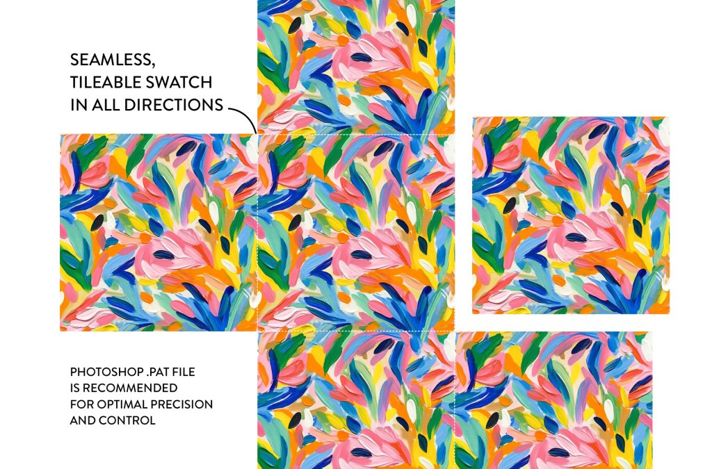 Abstract Spring Floral Seamless Pattern | Leysa Flores Design | leysaflores.com