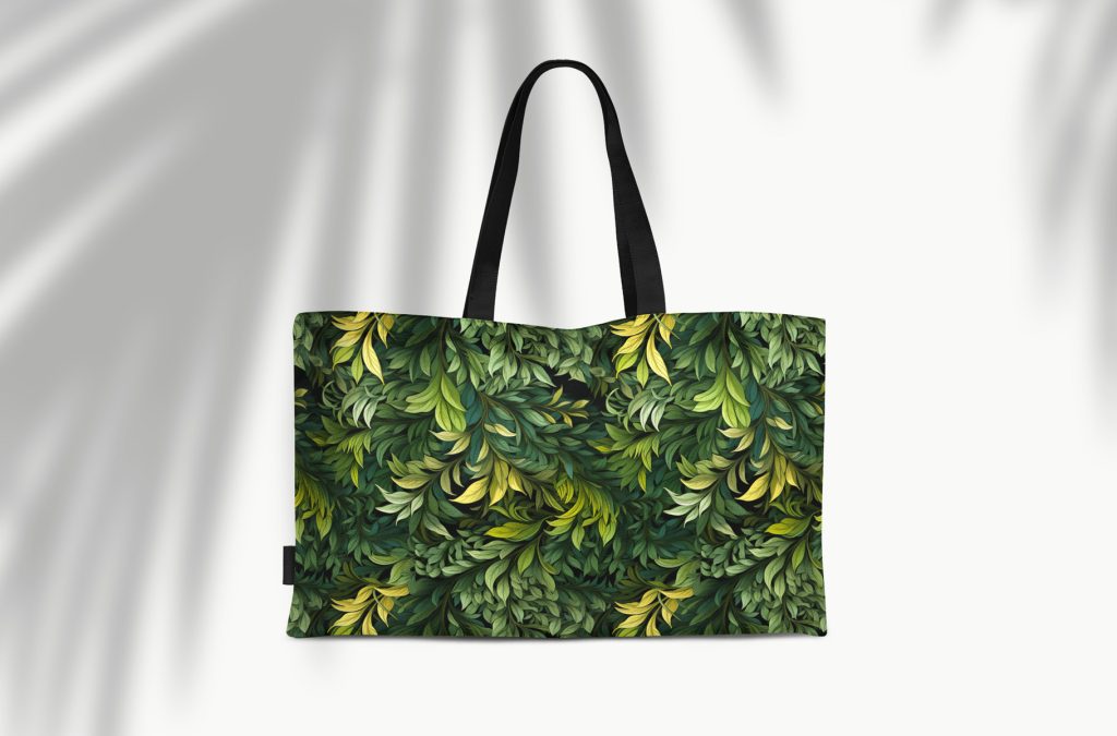 Willow Leaves Seamless Pattern by Leysa Flores